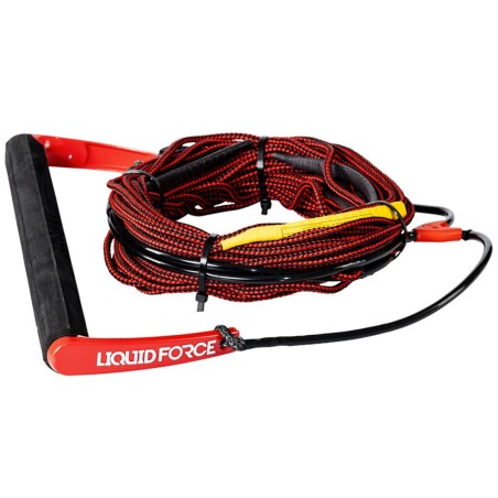 Palonnier Liquid Force Team H-Braid 70' Combo - Rouge