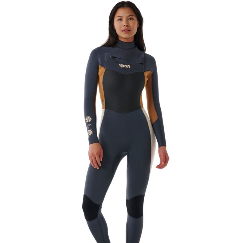 Combinaison Femme RipCurl Dawn Patrol 3/2mm FZ 2024