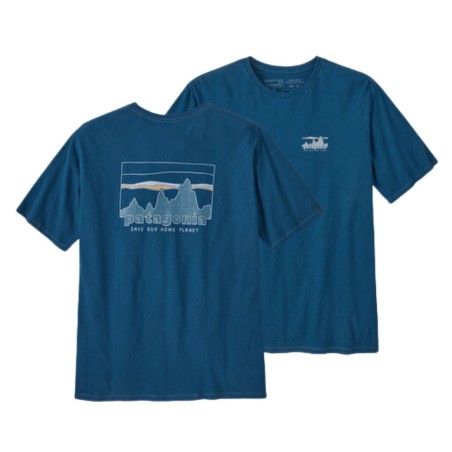 T-shirt Manches Courtes Patagonia '73 Skyline Organic