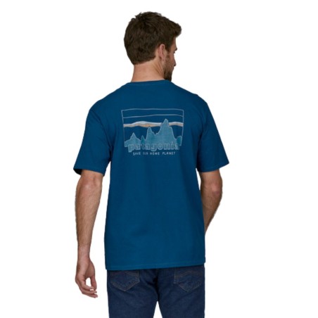 T-shirt Manches Courtes Patagonia '73 Skyline Organic