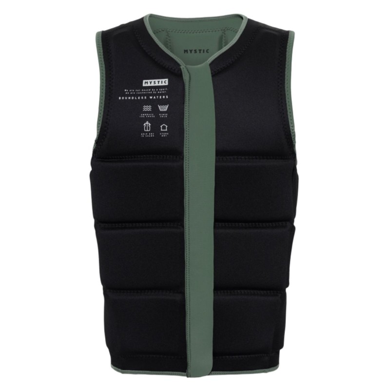 Gilet d'Impact Wakeboard Mystic Star 2024 - Vert