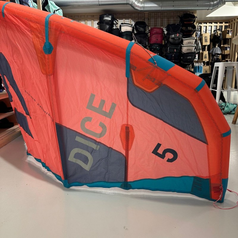 Aile kitesurf occasion Duotone Dice 2022 - 5m Aile kitesurf occasion Duotone Dice 2022 - 5m