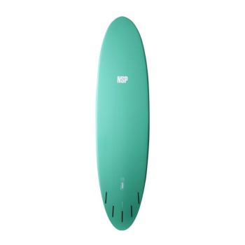 Pack Surf NSP Funboard + Leash + Wax + Housse