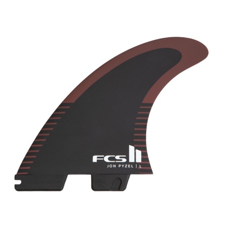 Ailerons FCS II Pyzel PC Tri Set - Noir