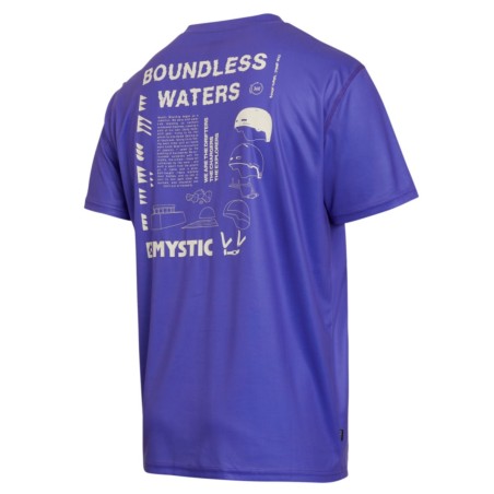 Wetshirt Manches Courtes Mystic Tactic - Violet