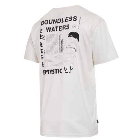 Wetshirt Manches Courtes Mystic Tactic - Blanc