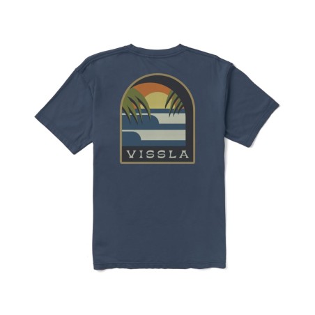 T-shirt Vissla Out The Window - Bleu marine