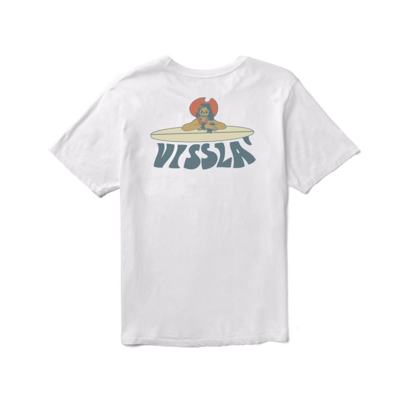 T-shirt Vissla Soren Lady Shred - Blanc