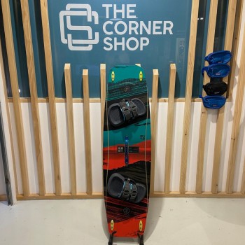 Twin Tip Complet Occasion F-One Trax HRD Carbone 2018 135cmx39cm