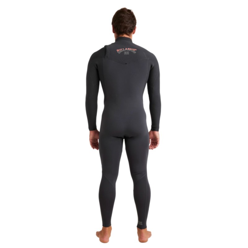 Combinaison Homme Billabong Revolution Natural FZ 4/3mm 2025 - Graphite Combinaison Homme Billabong Revolution Natural FZ 4/3mm 2025 - Graphite