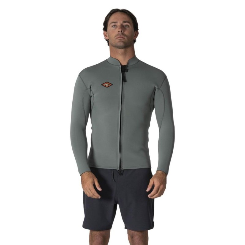 Top Néoprène Zippé Vissla Solid Set 2mm 2025 - Vert Top Néoprène Zippé Vissla Solid Set 2mm 2025 - Vert