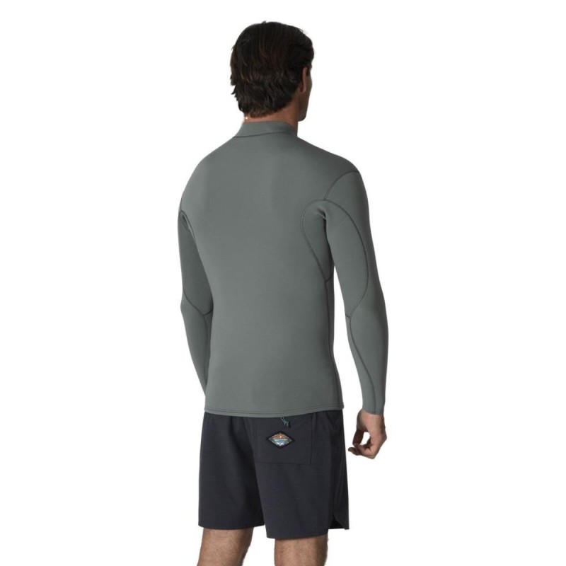 Top Néoprène Zippé Vissla Solid Set 2mm 2025 - Vert Top Néoprène Zippé Vissla Solid Set 2mm 2025 - Vert