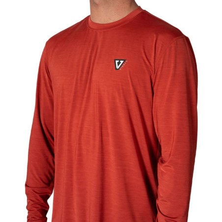 Lycra Manches Longues Vissla twisted Eco 2025 - Rouge