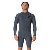 Shorty Néoprène Manches Longues Homme Vissla High Seas II 2mm 2025 - Gris Shorty Néoprène Manches Longues Homme Vissla High Seas II 2mm 2025 - Gris