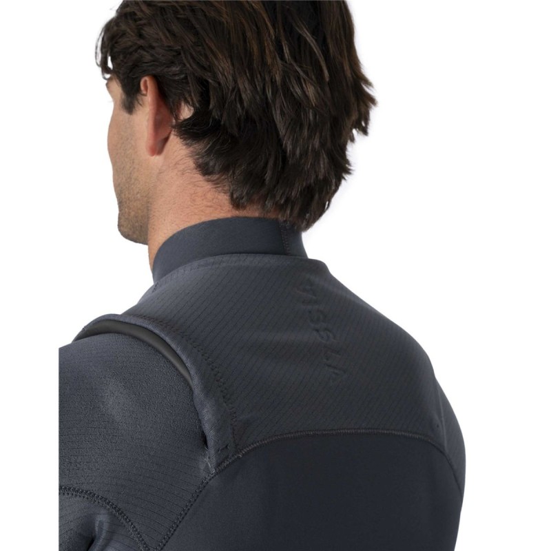 Shorty Néoprène Manches Longues Homme Vissla High Seas II 2mm 2025 - Gris Shorty Néoprène Manches Longues Homme Vissla High Seas II 2mm 2025 - Gris
