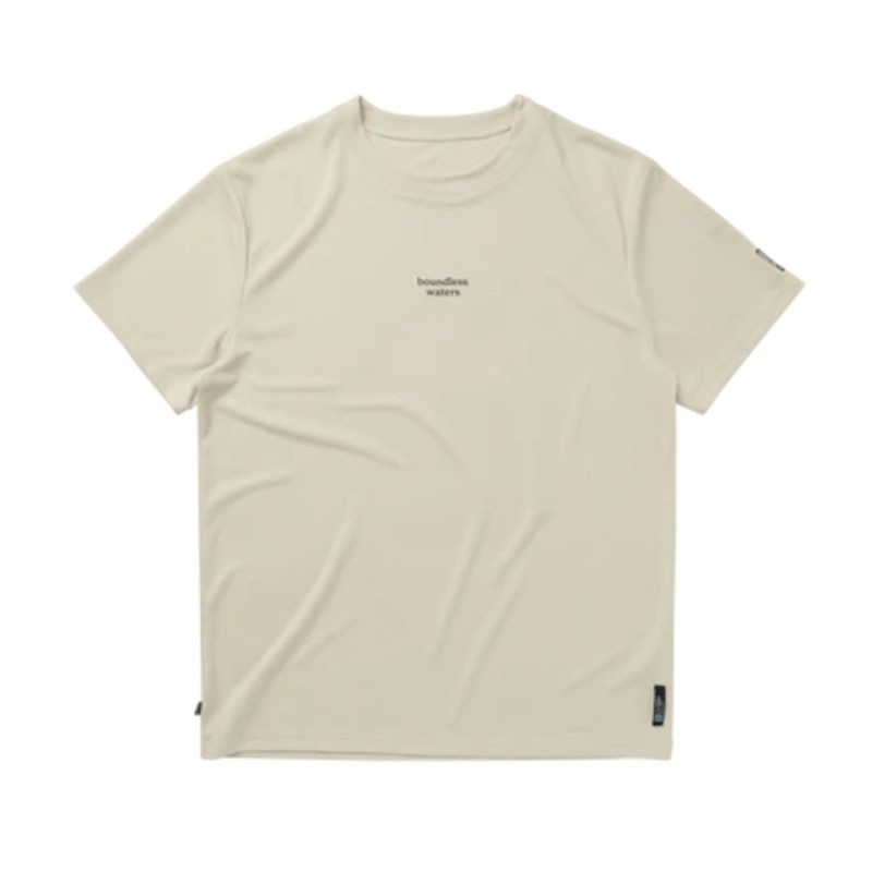 Wetshirt Manches Courtes Mystic Tactic 2025 - Beige Wetshirt Manches Courtes Mystic Tactic 2025 - Beige