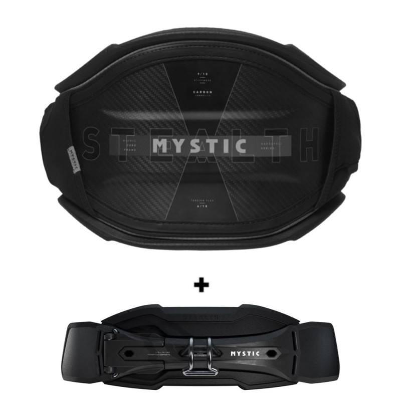 Harnais Ceinture Mystic Stealth 2024 Noir + Boucle Mystic Stealth Bar Gen 3 Kite Harnais Ceinture Mystic Stealth 2024 Noir + Boucle Mystic Stealth Bar Gen 3 Kite