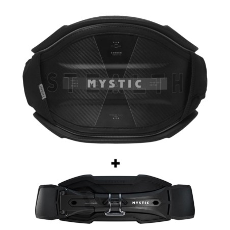 Harnais Ceinture Mystic Stealth 2024 Noir + Boucle Mystic Stealth Bar Gen 3 Kite