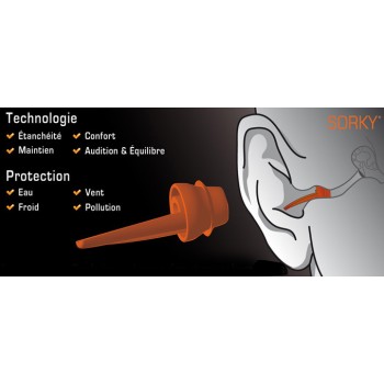 Bouchons d'oreilles EQ Ear Plugs Bouchons d'oreilles EQ Ear Plugs