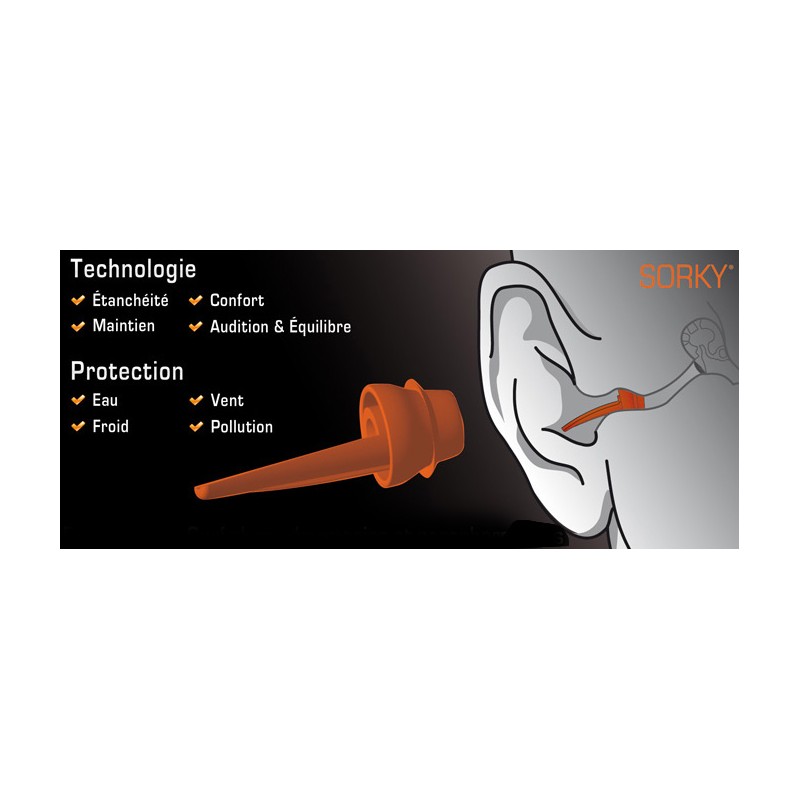 Bouchons d'oreilles EQ Ear Plugs Bouchons d'oreilles EQ Ear Plugs