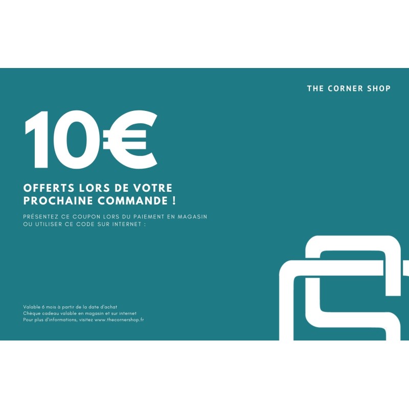 Chèque Cadeau - 10euros Chèque Cadeau - 10euros