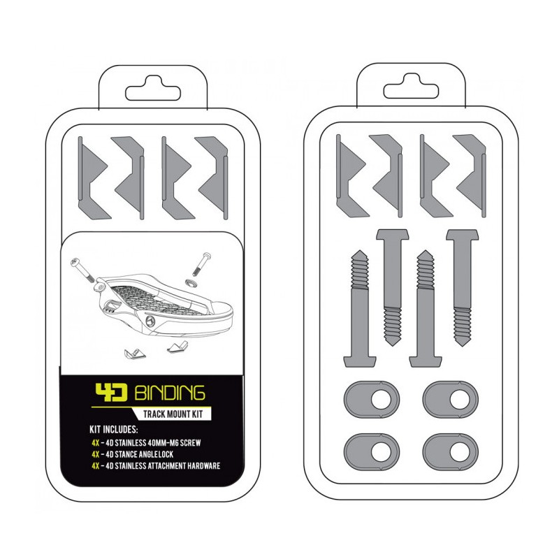 Kit Visserie 4D Liquid Force Complet Kit Visserie 4D Liquid Force Complet