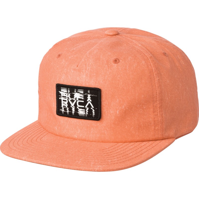 Casquette RVCA RTS Unstructured Orange Casquette RVCA RTS Unstructured Orange