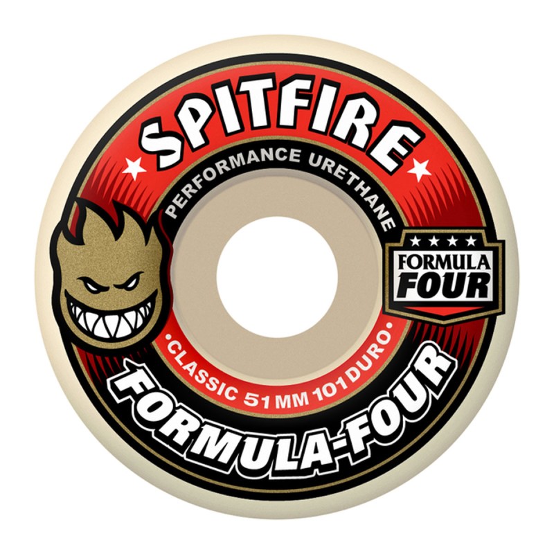 Roues Spitfire (Jeu de 4) 101D CLSC Roues Spitfire (Jeu de 4) 101D CLSC