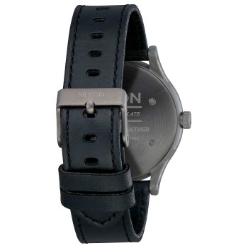 Montre Nixon Station Leather Gray / Caples Montre Nixon Station Leather Gray / Caples