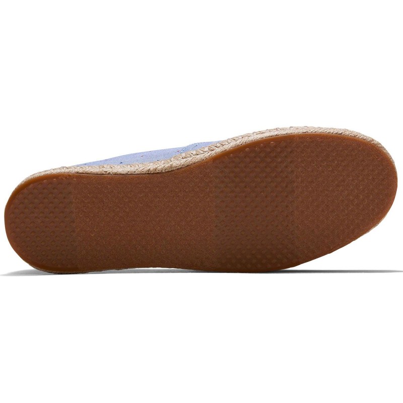 Espadrilles Cœur Bleues à Pois Femme Toms Espadrilles Cœur Bleues à Pois Femme Toms