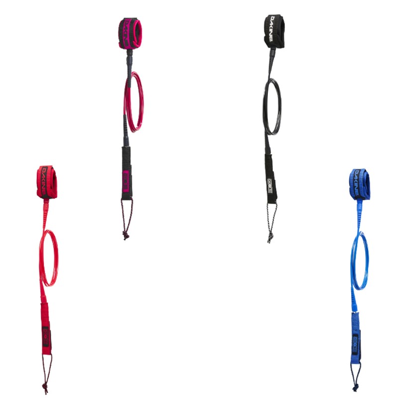 Leash Surf Dakine John John Florence Kainui 7'x1/4" Leash Surf Dakine John John Florence Kainui 7'x1/4"