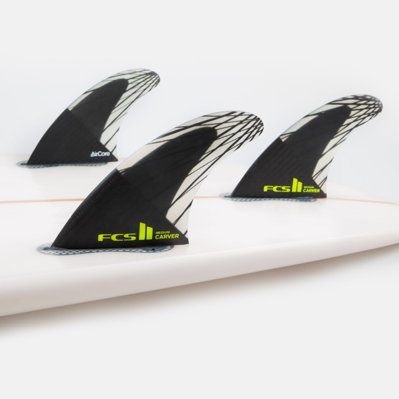 Ailerons FCS II Carver PC Carbon Medium Tri Set Ailerons FCS II Carver PC Carbon Medium Tri Set