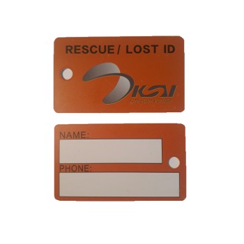 Etiquette de marquage règlementaire pour Kitesurf (unité)