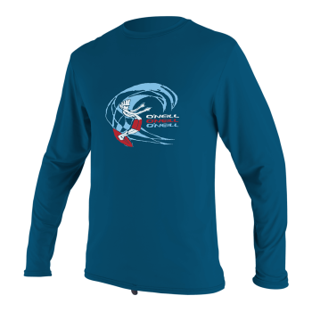 Lycra O'neill Enfant O'Zone L/S Sun Shirt 2021 Ultra Blue