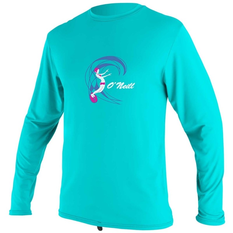 Lycra O'neill Enfant O'Zone L/S Sun Shirt 2022 Light Aqua Lycra O'neill Enfant O'Zone L/S Sun Shirt 2022 Light Aqua