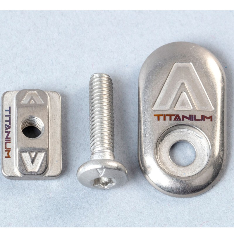 visse Titanium T Nuts, Bidirectional Titanium washers avec Torx head - Armstrong visse Titanium T Nuts, Bidirectional Titanium washers avec Torx head - Armstrong
