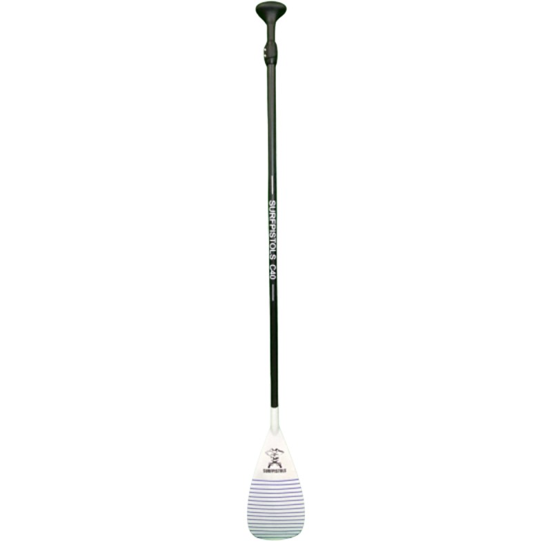 Pagaie Paddle Surfpistols 3 parties C40 White