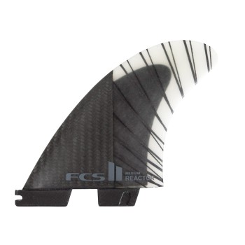 Ailerons FCS II Reactor PC Carbon Tri Fin