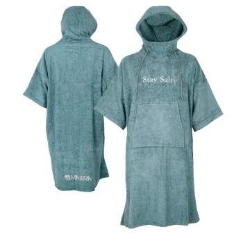 Poncho Manera Bamboo Winter - Steel