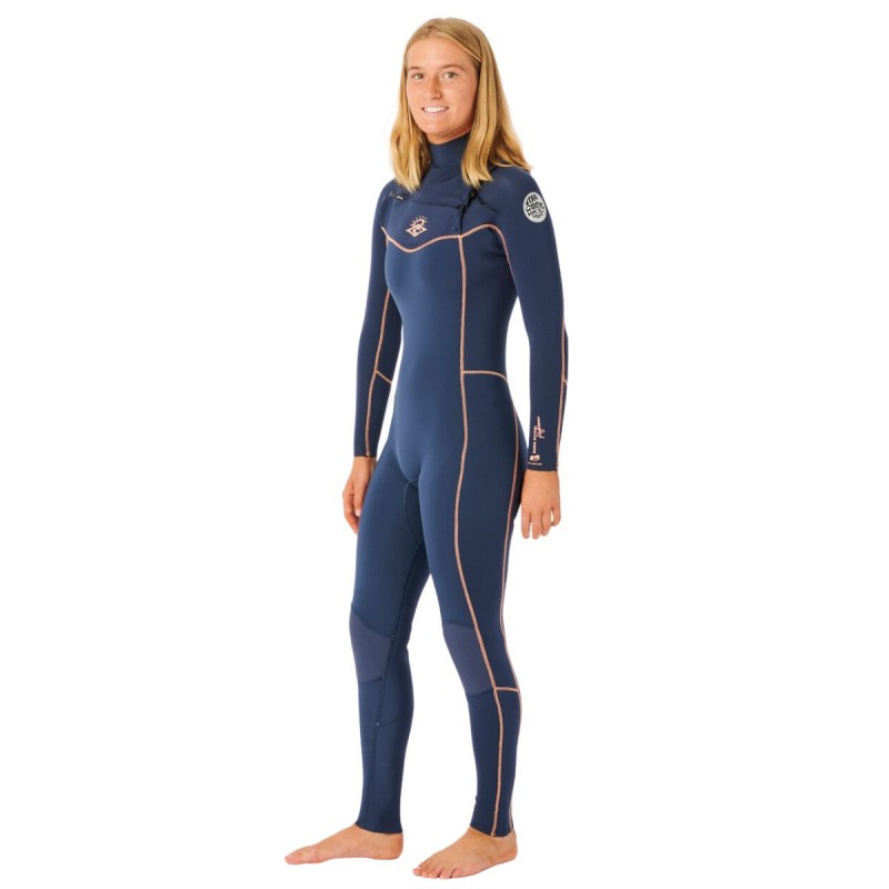 Combinaison Femme RipCurl Dawn Patrol Perf 3/2mm FZ 2023 Combinaison Femme RipCurl Dawn Patrol Perf 3/2mm FZ 2023