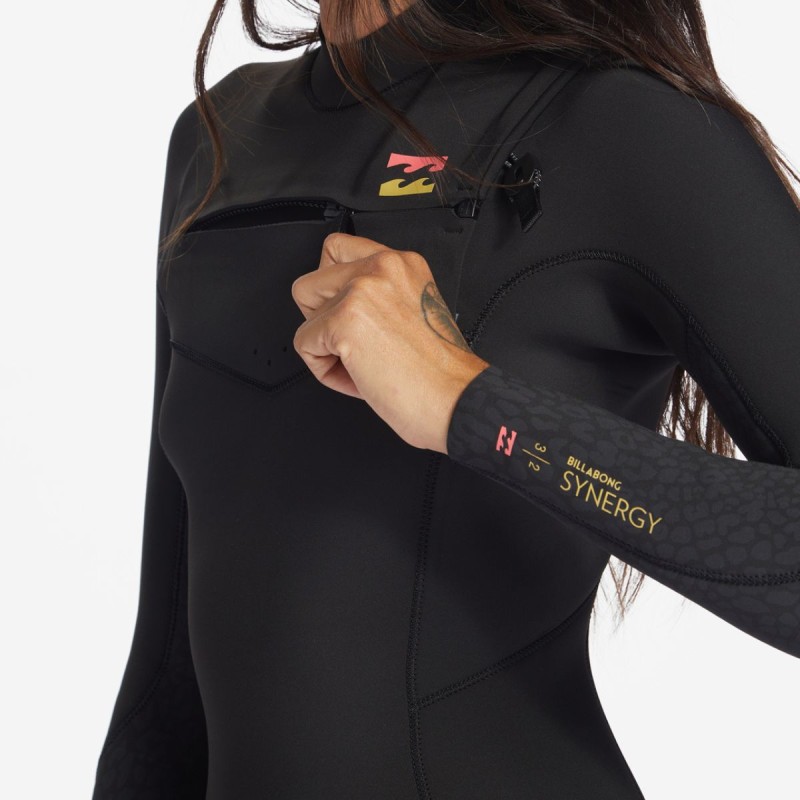 Combinaison Femme Billabong Synergy 4/3mm FZ 2023 Combinaison Femme Billabong Synergy 4/3mm FZ 2023