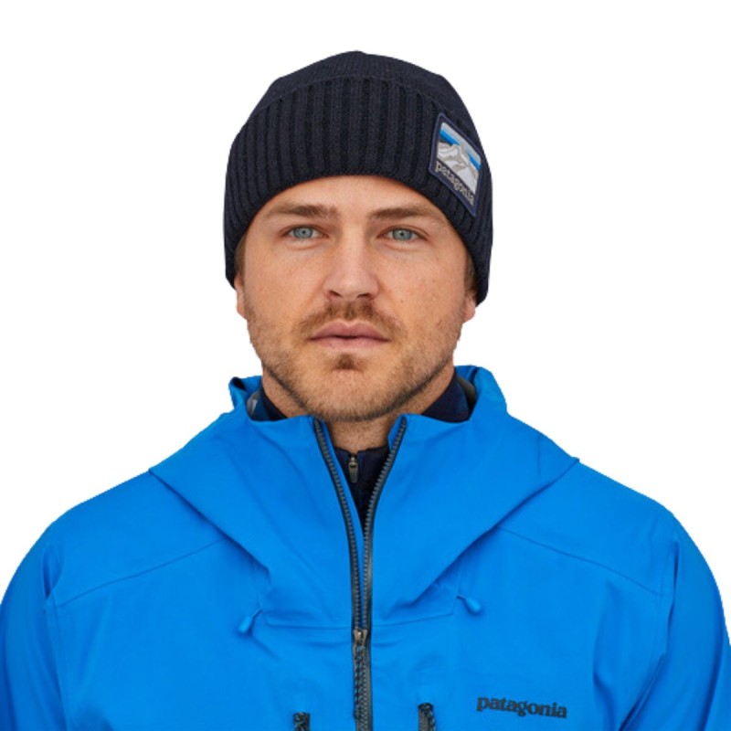 Bonnet Brodeo Patagonia Bleu Marine Bonnet Brodeo Patagonia Bleu Marine