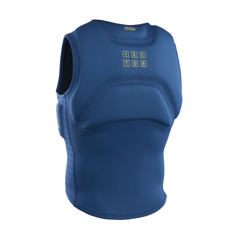 Impact Vest Kitesurf ION Vector Core Front Zip 2024 - Bleu Impact Vest Kitesurf ION Vector Core Front Zip 2024 - Bleu