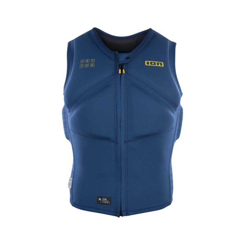 Impact Vest Kitesurf ION Vector Core Front Zip 2024 - Bleu Impact Vest Kitesurf ION Vector Core Front Zip 2024 - Bleu