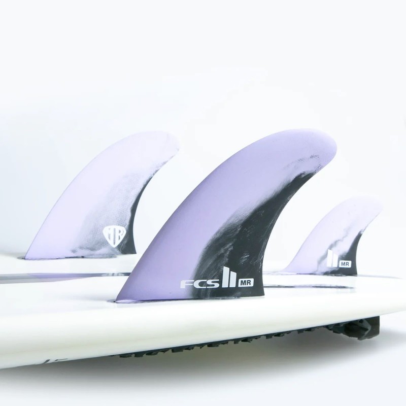 Ailerons FCS II Mark Richards Twin + Stabiliser Fins - Violet Ailerons FCS II Mark Richards Twin + Stabiliser Fins - Violet
