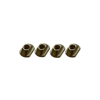 TrackNut Brass QM Duotone 4pcs
