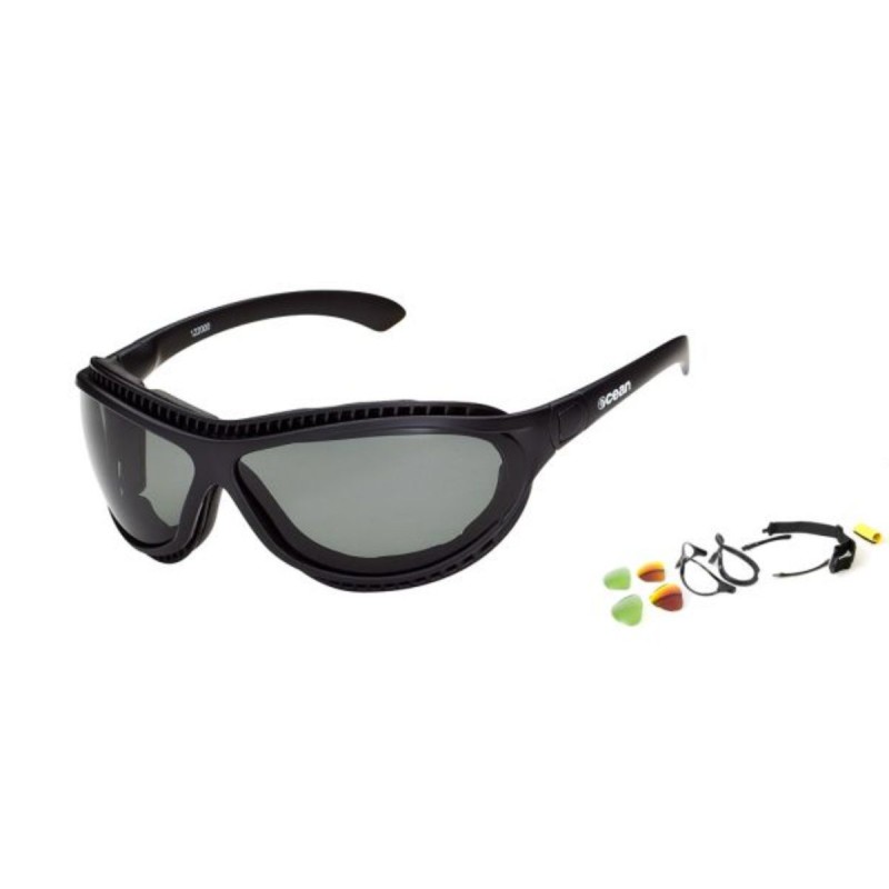 Lunettes Sports Ocean Sunglasses Tierra de Fuego - Noir Lunettes Sports Ocean Sunglasses Tierra de Fuego - Noir