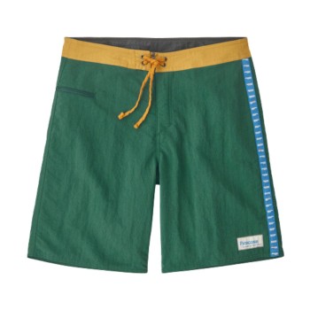 Boardshort Homme Patagonia Wavefarer 19 - Vert