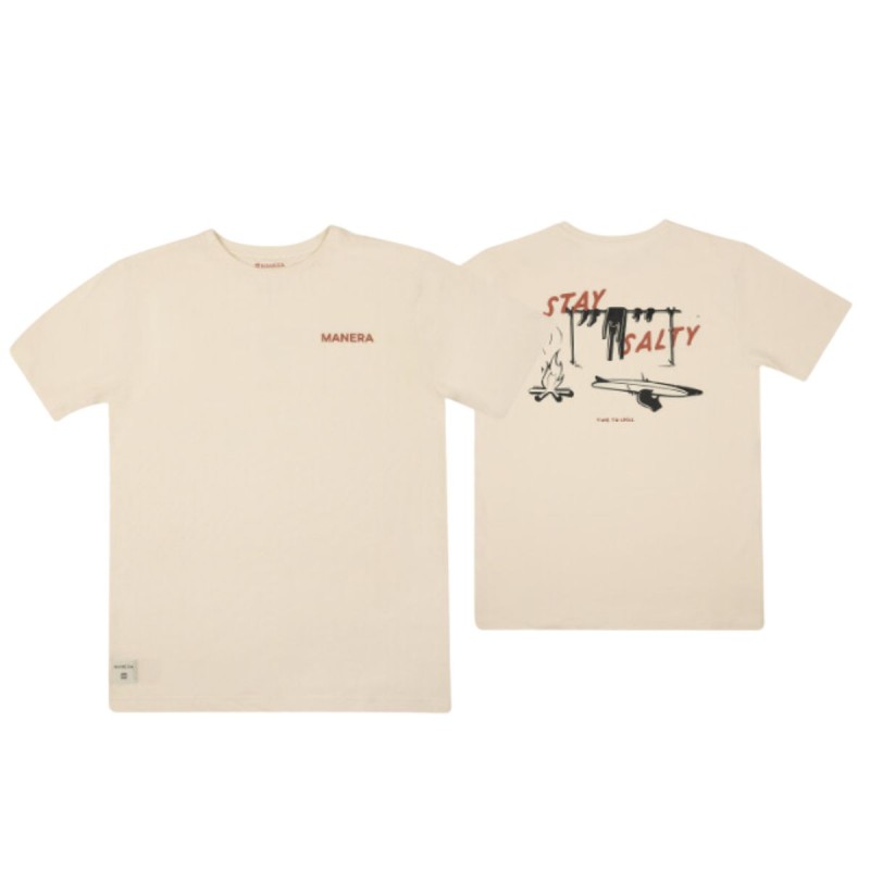 T-shirt Manches Courtes Manera - Beige T-shirt Manches Courtes Manera - Beige