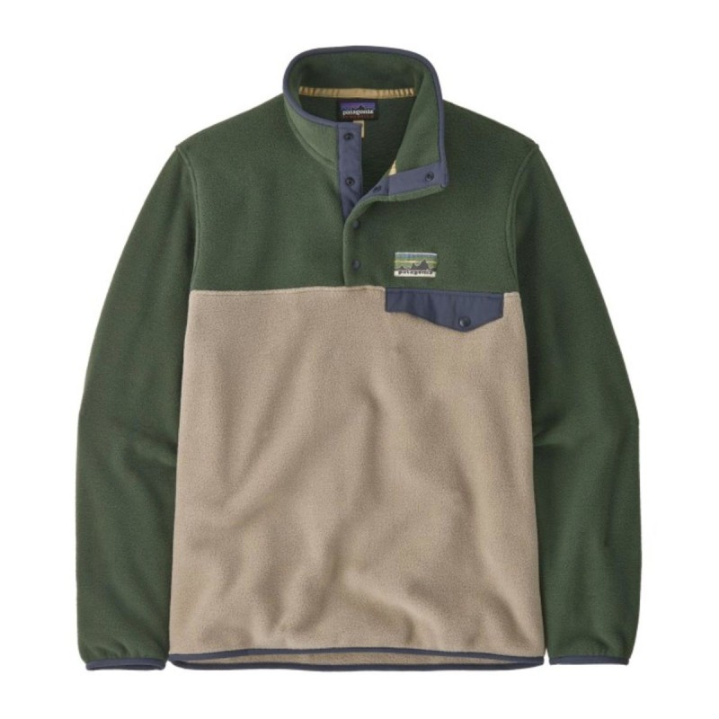 Pull Patagonia Synch Snap-T - Vert Pull Patagonia Synch Snap-T - Vert
